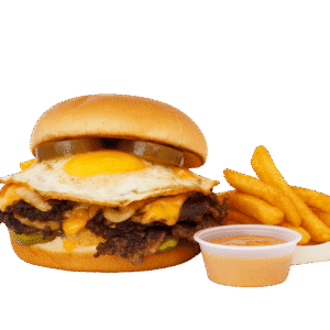 Yummy Morning Smash Burger